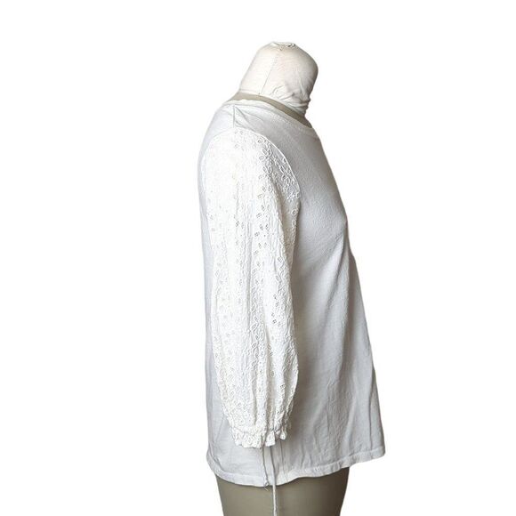 Anthropologie eri + ali  Eyelet Sleeve Top - Picture 4 of 7